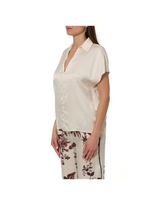 Blusa in raso di viscosa Liu Jo con scollo a V LIU JO | CA6288T2571/P9644